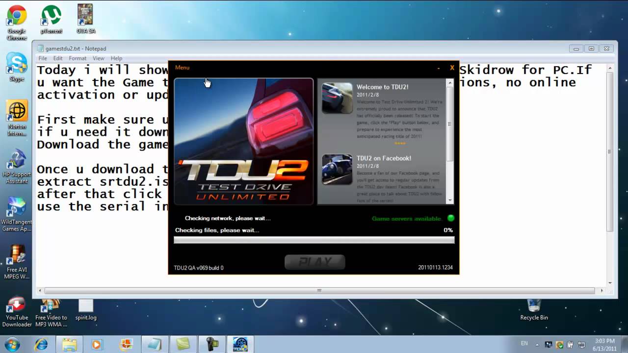 Free Download Serial Number Test Drive Unlimited 2